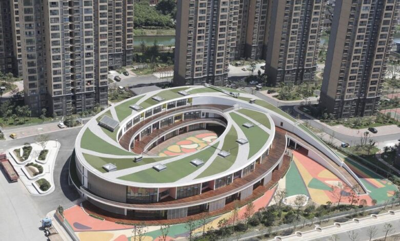 نمونه موردی مهدکودک هیشان چین