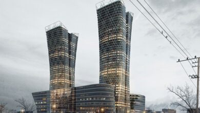 نمونه موردی برج های دوقلو آیسان تبریز